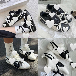 Giày thời trang bigsize nam nữ cổ thấp đế bệt màu đen trắng dáng thể thao êm nhẹ, sneaker thời trang cao cấp white black