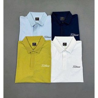 Áo polo golf Titleist size châu á 9 màu thun lạnh tici co dãn 4 chiều không nhăn