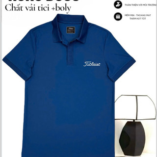 Áo polo golf Titleist size châu á 9 màu thun lạnh tici co dãn 4 chiều không nhăn