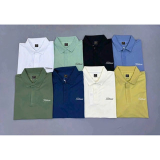 Áo polo golf Titleist size châu á 9 màu thun lạnh tici co dãn 4 chiều không nhăn