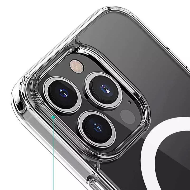 Ốp trong chống ố vàng hỗ trợ sạc không dây cho IPhone 17Promax 17Pro 17Air 17 11 12 13 14 15 16