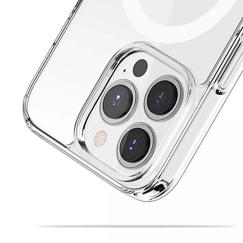 Ốp trong chống ố vàng hỗ trợ sạc không dây cho IPhone 17Promax 17Pro 17Air 17 11 12 13 14 15 16