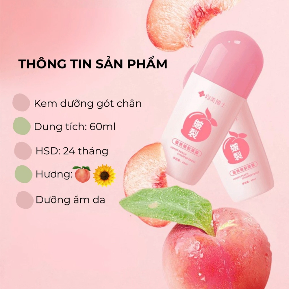 Kem Dưỡng Da Tay Chân Giảm Khô Nứt Nẻ Hanboli 60ml, Kem Dưỡng Ẩm Nứt Nẻ Gót Chân Vaseline, Lăn Dưỡng Ẩm Gót Chân Nứt Nẻ