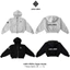 ÁO KHOÁC HOODIE FORM BOXY AURA CREW Unisex - Hoodie zip nỉ bông CAO CẤP, Full THÊU, KHÔNG XÙ LÔNG, có túi trong