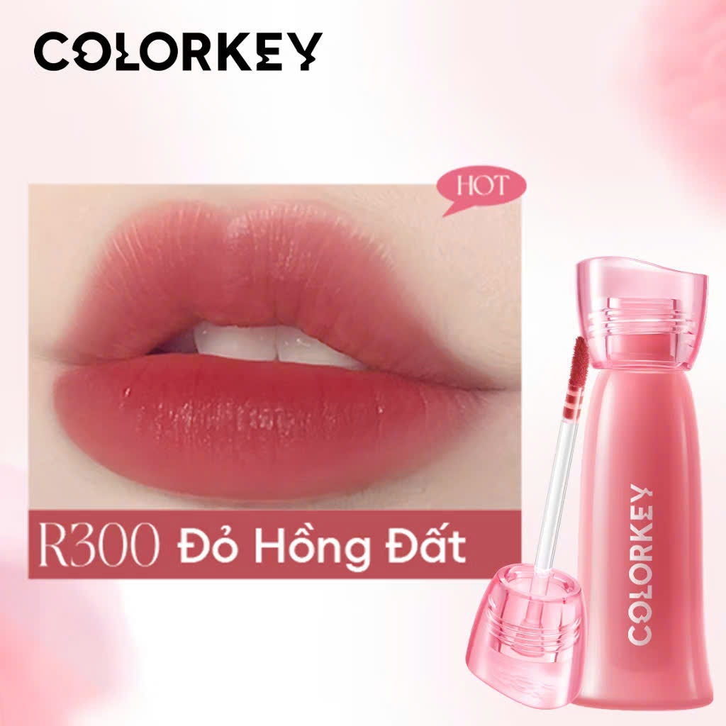 Son COLORKEY Watery Tint Mịn Lì Nhẹ Môi, Không Dính Cốc, Không Làm Khô ...