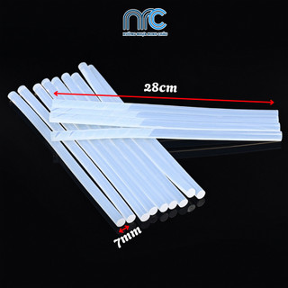 Keo nến nhỏ, Keo nến silicon 7mm, Thanh keo nến dùng cho máy bắn keo 20w, 60w, 70w - Hàng đẹp bao lỗi