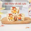 50 cốc giấy đựng bánh cupcake size nhiều mẫu mã đáy 6cm - BAKERY KING