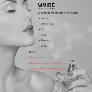 Nước hoa Nữ MOIRÉ Rolling In Love  EDP sang trọng, cuốn hút , lưu hương lâu 8h - mini 10ml
