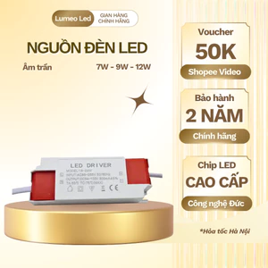 Nguồn Đèn Led Âm Trần 7W,9W,12W Nguồn Đèn 2 Chân, Nguồn Đèn 3 Chân