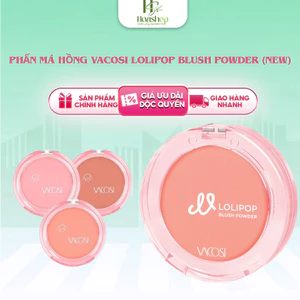 PHẤN MÁ HỒNG VACOSI LOLIPOP BLUSH POWDER (NEW)