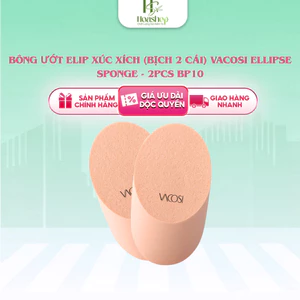 BÔNG ƯỚT ELIP XÚC XÍCH (BỊCH 2 CÁI) VACOSI ELLIPSE SPONGE - 2PCS BP10