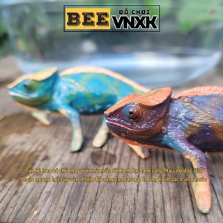 Đồ chơi mô hình Tắc kè hoa Schleich xuất Đức, đổi màu theo nhiệt độ nóng lạnh - BEE VNXK