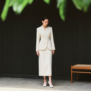 Set 2 chi tiết lẻ Blazer & chân váy dáng bút chì HAGOO Elite phong cách cao cấp [B9027-CV9027]