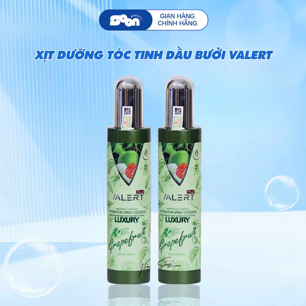 Xịt dưỡng tóc tinh dầu bưởi valert grapefruit 220ml ngừa rụng tóc kích mọc tóc hiệu quả