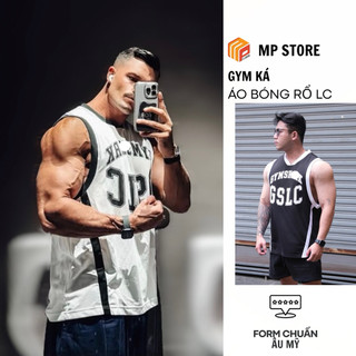 Áo Tank Top Gym Nam LC Form Rộng Thể Thao Chạy Bộ Tập Gym Vải Thoáng Local Brand 2025