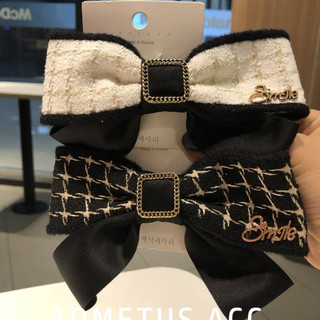 [🔥XƯỞNG SALE SẬP SÀN🔥] kẹp Tóc Nơ Caro Thời Trang Hàn K237
