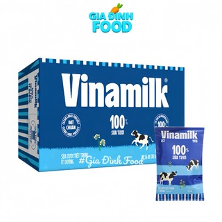 Thùng 48 bịch sữa tươi dinh dưỡng  Vinamilk loại 220ml [có ship hoả tốc]