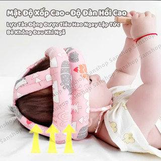 Mũ Bảo Vệ Đầu Cho Bé Tập Đi Chống Va Đập, Nón Bảo Hộ Trẻ Em Êm Nhẹ Thoáng Khí An Toàn Cho Bé