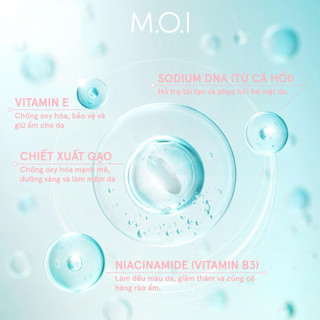 [TẶNG QUÀ] Mặt Nạ Gạo Hydrogel Mặt nạ tinh khiết Premium phiên bản cao cấp MOI COSMETICS Hồ Ngọc Hà