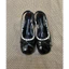SALESTORE’S-Giày cao gót mũi tròn ren gót vuông đính nơ nhỏ cao 3cm,5cm bigsize (36-43) pre-order Emi14