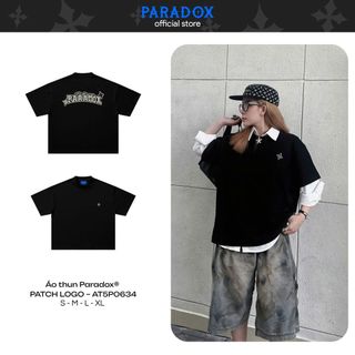 Áo thun PATCH LOGO TEE Cotton PARADOX AT5P0634