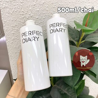 [PERFECT DIARY] Nước Tẩy Trang Perfect Diary Amino Acid Vỏ Trắng, Làm Sạch Dịu Nhẹ, 500ml