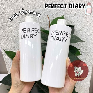 [PERFECT DIARY] Nước Tẩy Trang Perfect Diary Amino Acid Vỏ Trắng, Làm Sạch Dịu Nhẹ, 500ml