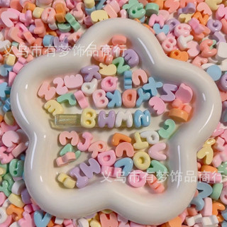 IK Set 20 Charm Chữ Cái, Con Vật, Charm 3D Custom Kẹp Tóc Ốp Điện Thoại, Đồ Chơi... S05