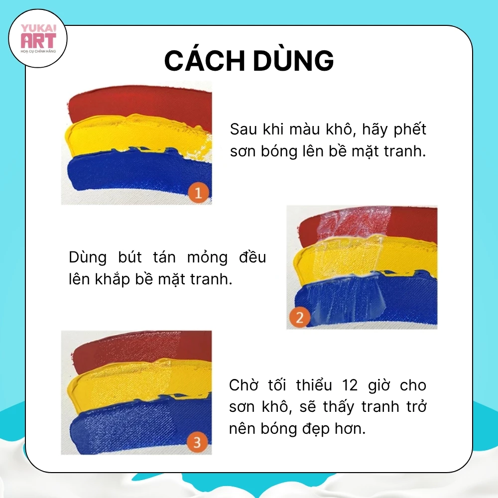 [Hỏa tốc HCM] Dung Môi Mont Marte Phủ Bóng/Phủ Mờ/Chậm Khô Cho Acrylic, Đất Sét, Tranh Số Hoá,...