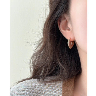[HỎA TỐC] Bông Tai Trái Tim Vintage Cổ Điển Thanh Lịch T18