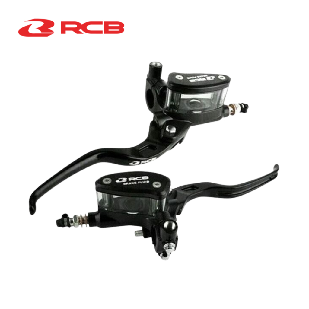 Tay Dầu Xéo Trong Suốt RCB E2 Master Brake Pump 14mm – Hợp Kim Nhôm Cao Cấp