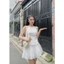 Váy Cổ Yếm Phối Ren