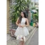 Váy Cổ Yếm Phối Ren