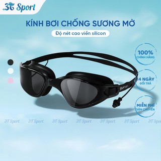 Kính bơi Silicon cao cấp YouYou thiết kế ôm sát chống nước tốt tặng kèm nút bịt tai - KB61223