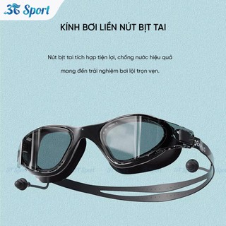Kính bơi Silicon cao cấp YouYou thiết kế ôm sát chống nước tốt tặng kèm nút bịt tai - KB61223