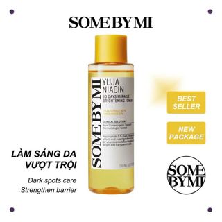 Nước cân bằng hoa hồng Some By Mi Yuja Niacin – Dưỡng trắng, cấp ẩm, cải thiện da xỉn màu 150ml