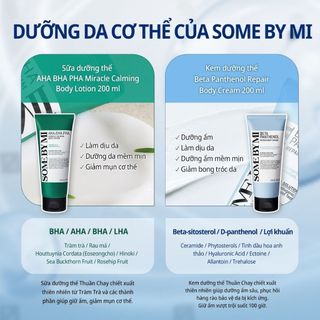 Kem dưỡng da body B5 Some By Mi Hydra – Làm dịu, phục hồi, dưỡng da mịn màng 200ml