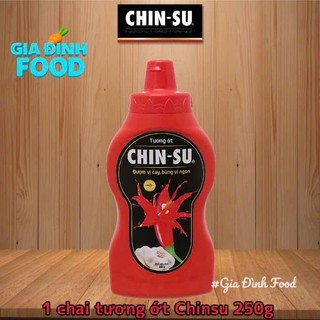 Thùng 24 Chai Tương ớt Chin su 250g - 12 Chai Tương ớt Chinsu 500g
