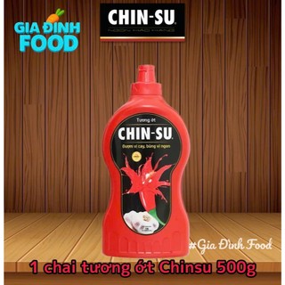 Thùng 24 Chai Tương ớt Chin su 250g - 12 Chai Tương ớt Chinsu 500g