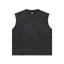 Áo Wash Tanktop Trơn Local Brand VIBESTU Form Big Boxy Unisex 260Gsm Cotton Đã Xử Lý Co Rút