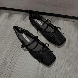 Bệt Lưới Ren Nơ Dây Gài Hàng Nhập QC Fullbox Mieo Shoes B833 B834 B835