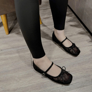 Bệt Lưới Ren Nơ Dây Gài Hàng Nhập QC Fullbox Mieo Shoes B833 B834 B835