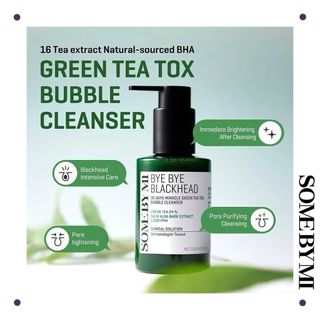 Sữa rửa mặt thải độc trà xanh Some By Mi – Làm sạch, thải độc da, hỗ trợ giảm mụn 120ml
