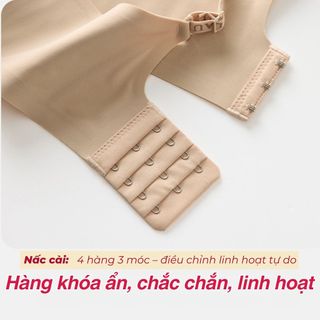 Áo ngực nữ cao cấp su xịn mềm mịn thoáng mát đệm mút 3D ôm nâng ngực định hình chống xệ DEVARI A960