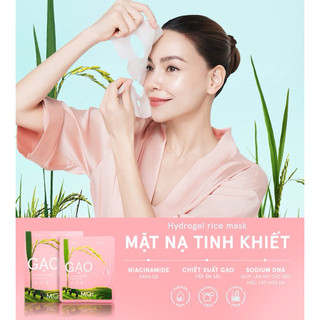 Mặt Nạ Gạo Hydrogel Mặt Nạ Tinh Khiết Chính Hãng MOI Cosmetics Hồ Ngọc Hà