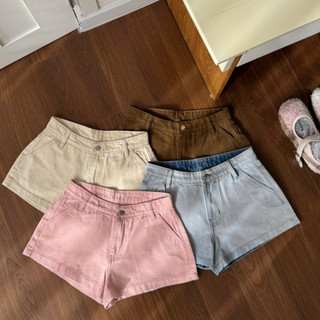 NAVIE x AB HOUSE -  Short jeans cạp thấp TEERI thời trang nữ