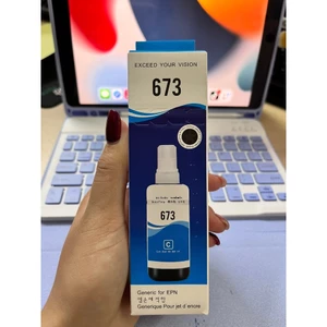 Mực In Epson T6732 (Xanh – Cyan) Refill Ink Chính Hãng