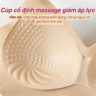 Áo lót su nữ không gọng đệm mút mỏng ôm ngực lưng hở mặc được nhiều kiểu gợi cảm sexy DEVARI A925