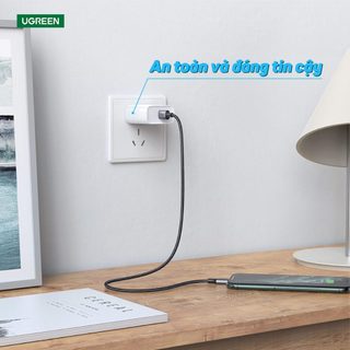 Củ sạc nhanh 20W Ugreen CD137 | Sạc nhanh PD QC4.0 QC3.0 qua cổng USB-C | Bảo hành 18 tháng 1 đổi 1 50698 50799