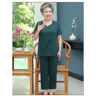 Bộ Đồ Trung Niên Đẹp Cho Bà Cho Mẹ AB55